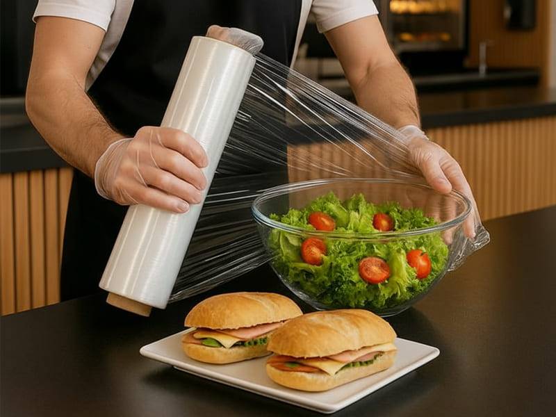 Film de PVC en gastronomía: usos correctos e incorrectos